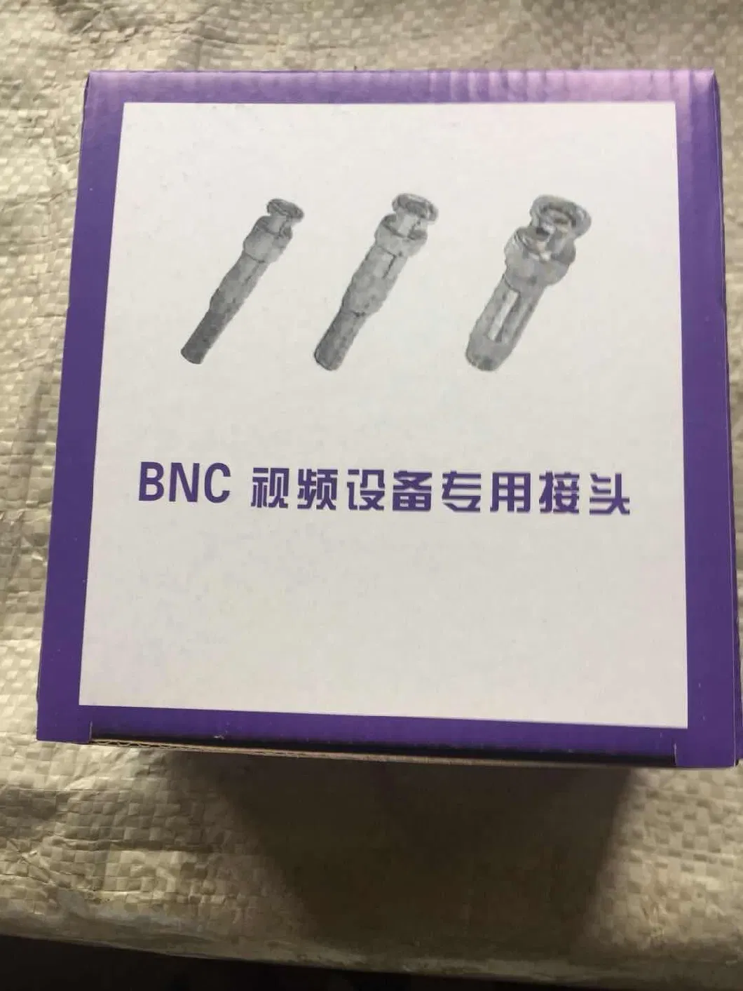 USA Type BNC Male Q9 Connector with Spring for CCTV