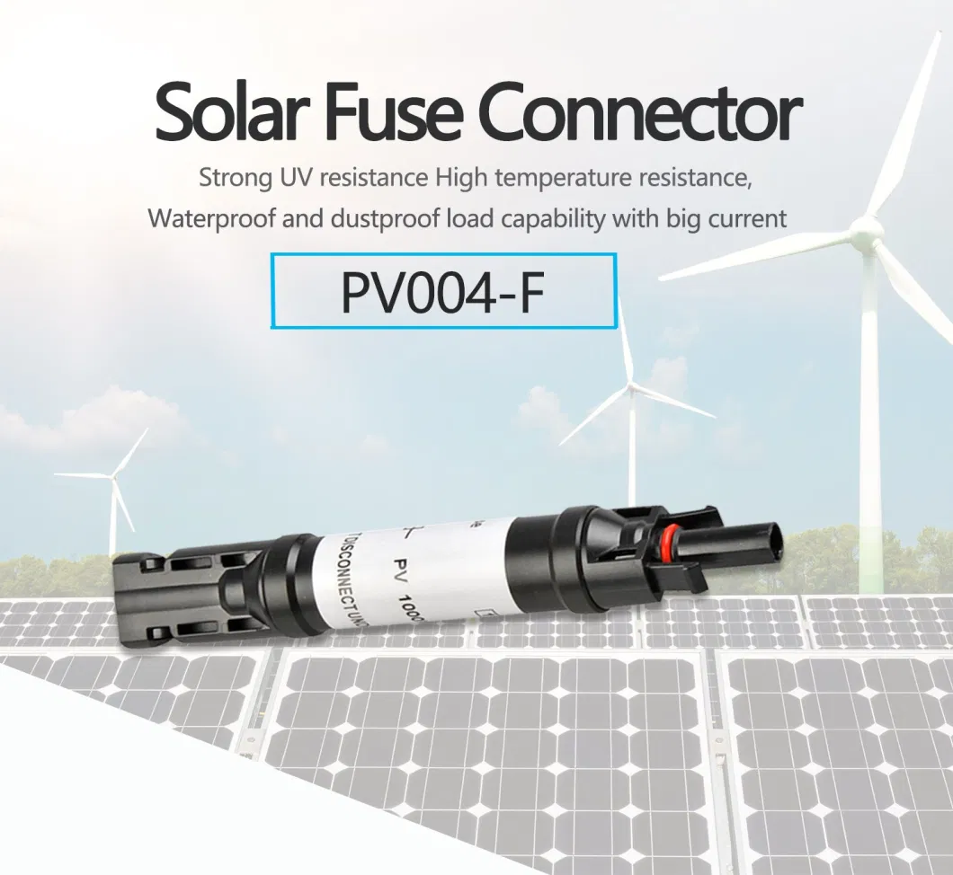 PV Fuse Connector 10A/15A/20A PV004-F Match with Mc4